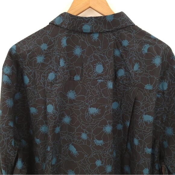 SYNRGY DXL Mens Button Up Shirt Floral Long Sleeve Big + Tall NWT - Picture 3 of 11